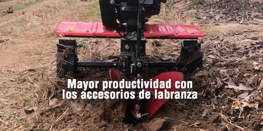 Mayor productividad con los accesorios de labranza