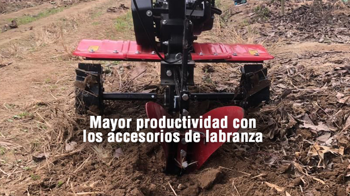 Mayor productividad con los accesorios de labranza