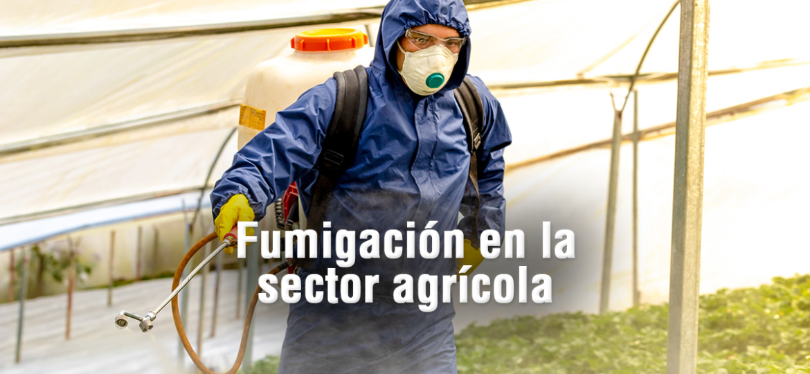 Importancia de un equipo en la fumigación agrícola