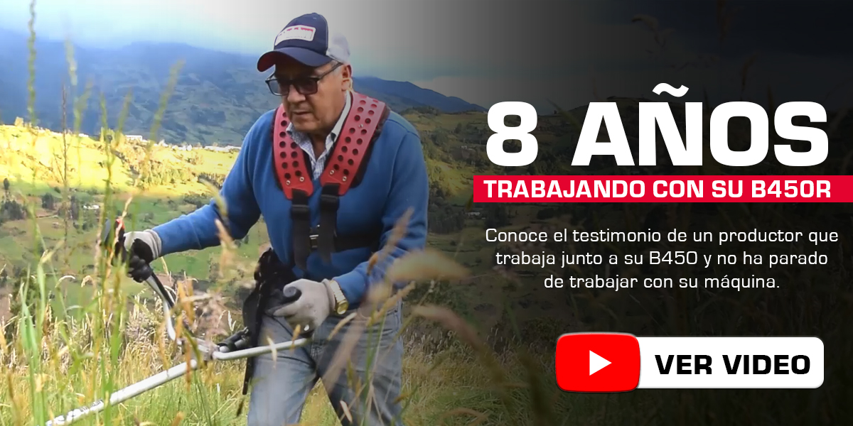 La Shindaiwa B450 es la herramienta definitiva para el mantenimiento de terrenos agrícolas, fincas y mantenimiento de extensas áreas verdes. Gracias a su motor potente y eficiente, permite eliminar malezas con rapidez y sin contratiempos, asegurando un rendimiento superior en cada jornada de trabajo.