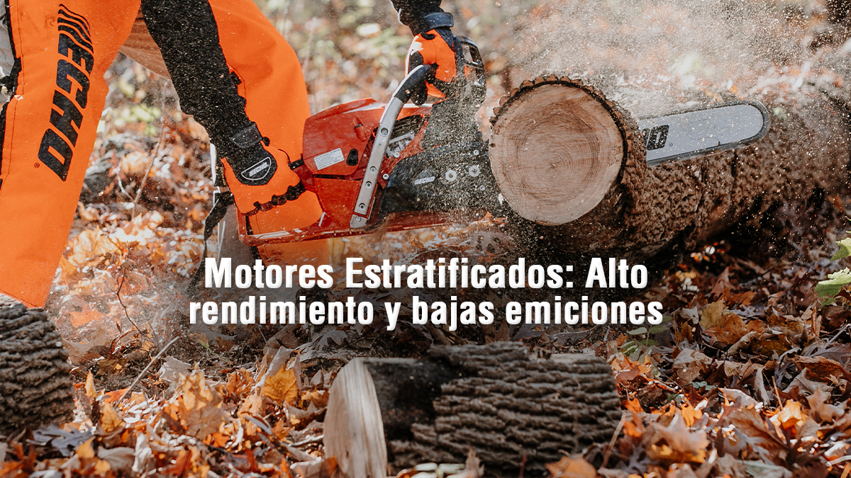 Motosierras con Motor Estratificado: Desempeño Superior