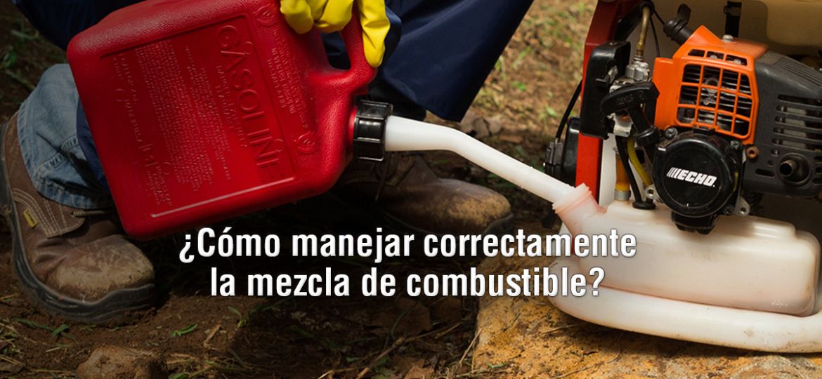 Manejo correcto combustible
