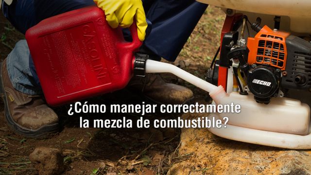 Manejo correcto combustible