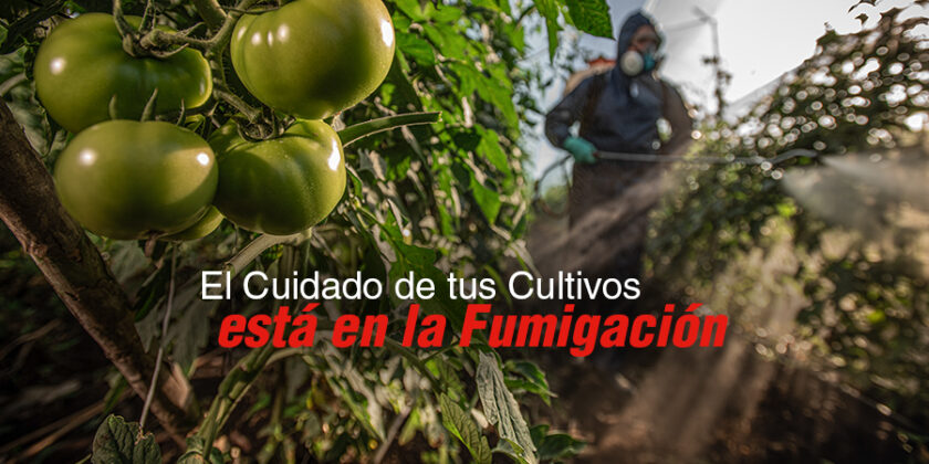 El Cuidado de tus Cultivos está en la fumigación