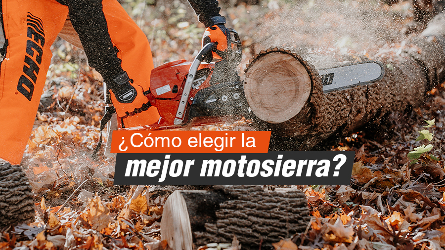 ¿Cómo elegir la mejor la mejor motosierra?