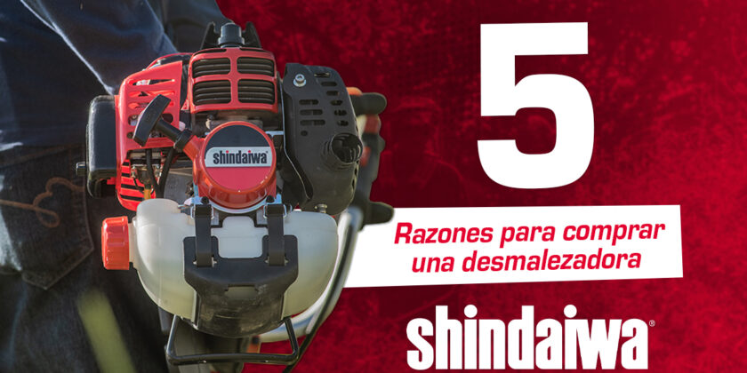 5 Razones para Elegir una Desmalezadora Shindaiwa