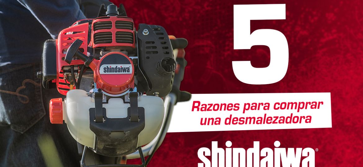 Artículo 5 razones para comprar una Shindaiwa
