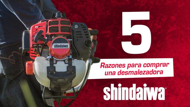 Artículo 5 razones para comprar una Shindaiwa