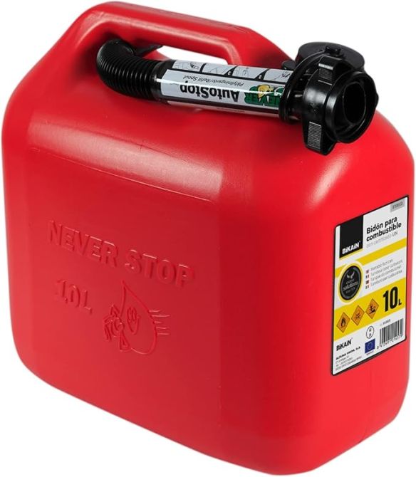 Bidon para Gasolina de 10 Litros