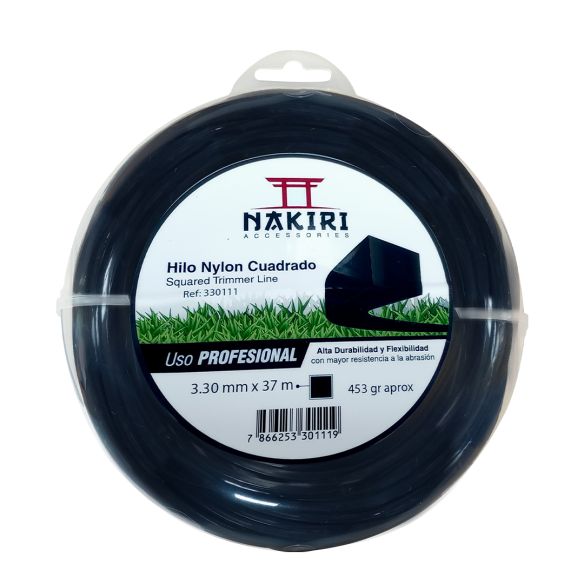 Nylon Cuadrado Negro NAKIRI Blister