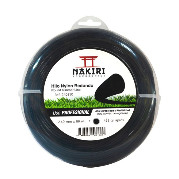 Nylon Redondo Negro NAKIRI Blister