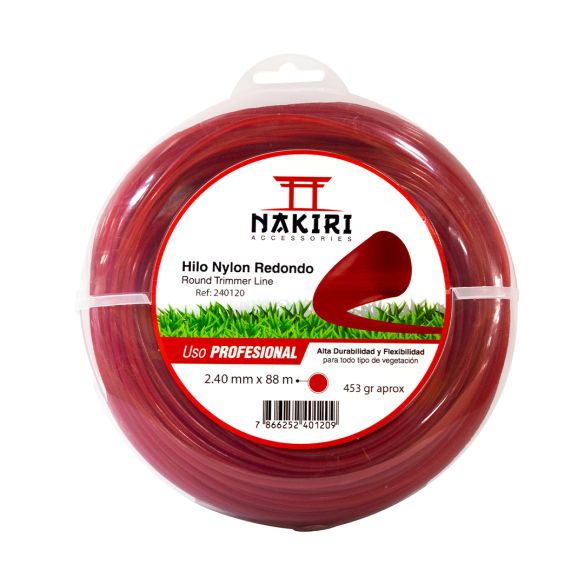 Nylon Redondo Rojo NAKIRI Blister