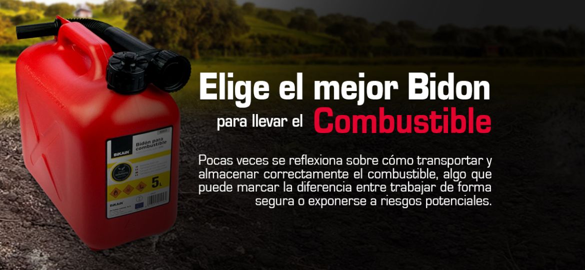 Elige el Mejor Bidon para Combustible